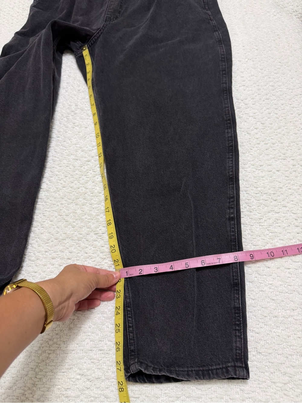 &Denim by H&M Black Overalls Women’s Size Large - Picture 3 of 8